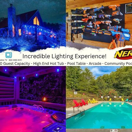 Ryes And Shine Bootlegger'S Cabin! Hot Tub* Pool* Arcade* Billiards *Ev * Pet Friendly Севьервилл Экстерьер фото